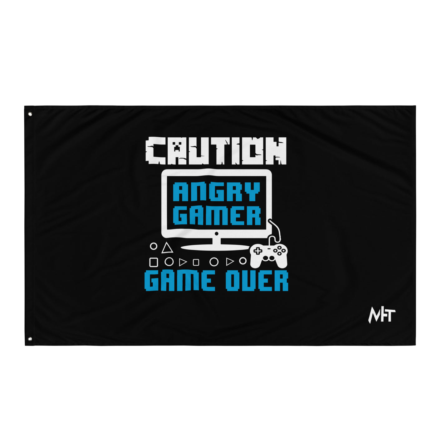 Caution! Angry Gamer Flag