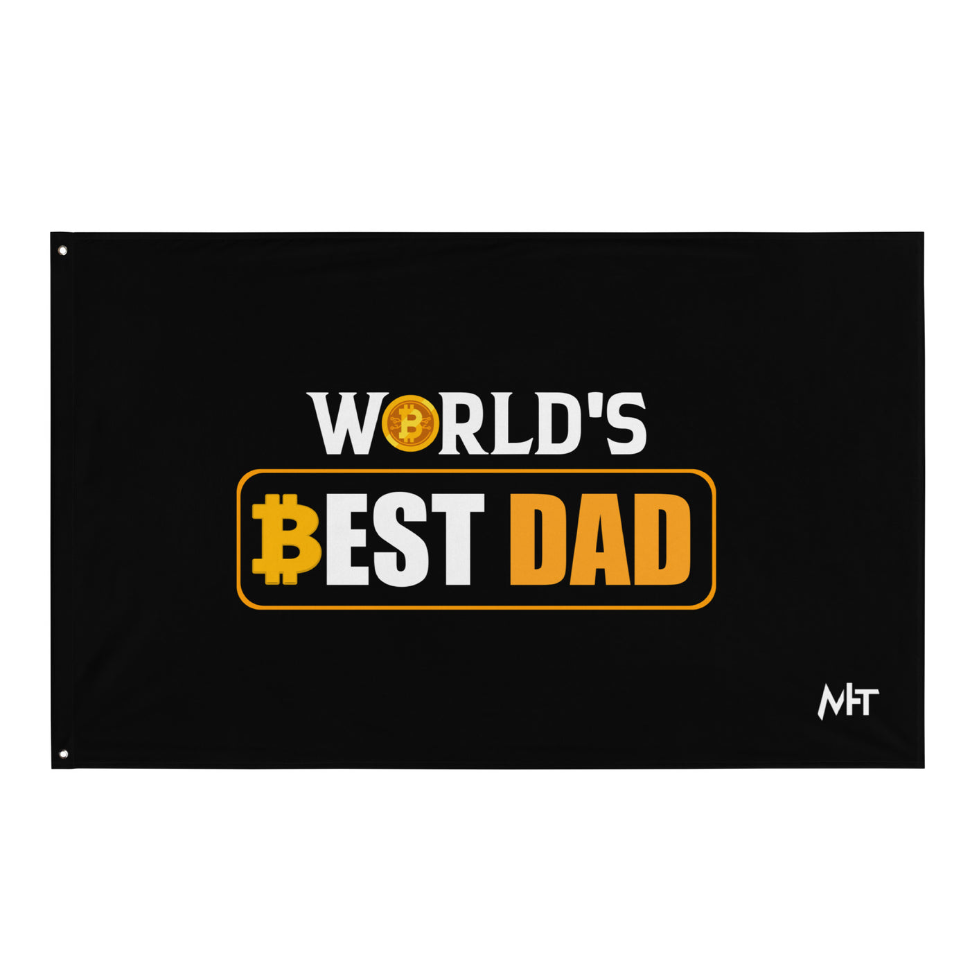 World's Best Dad - Flag