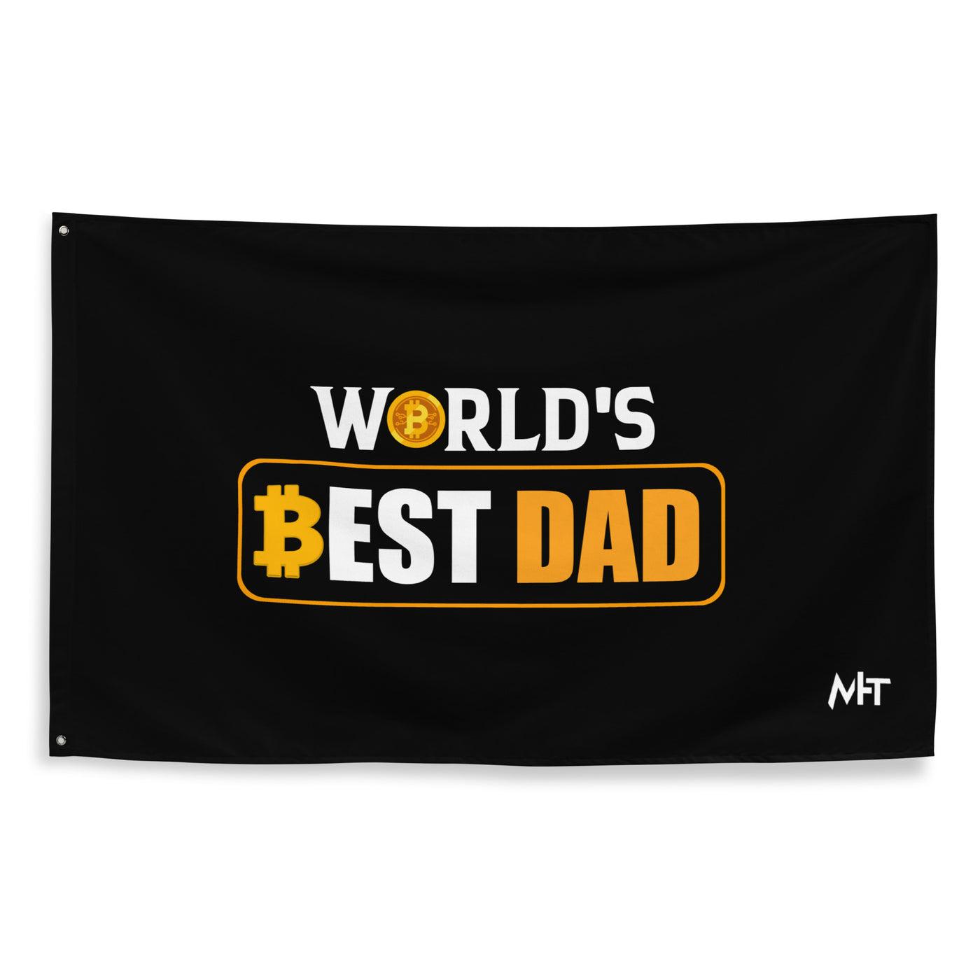 World's Best Dad - Flag