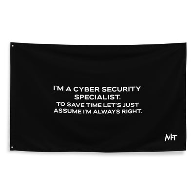 I am a Cyber Security Specialist V1 - Flag