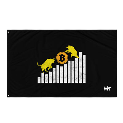 Bull Bear Bitcoin Statistic - Flag