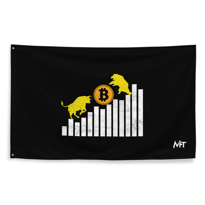 Bull Bear Bitcoin Statistic - Flag