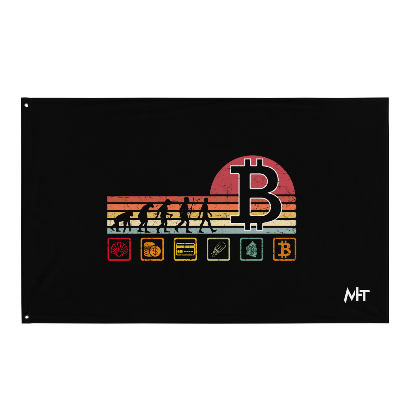 Bitcoin Evolution - Flag