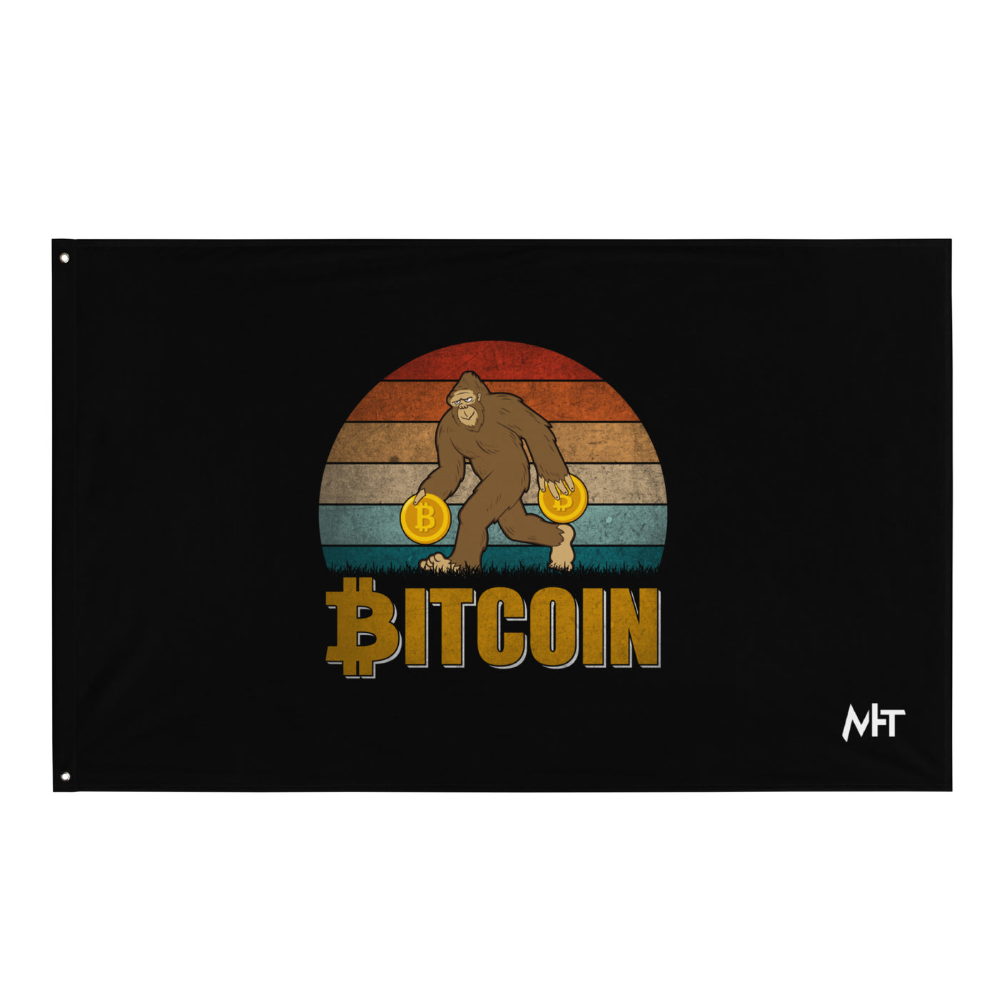 Bitcoin Ape - Flag