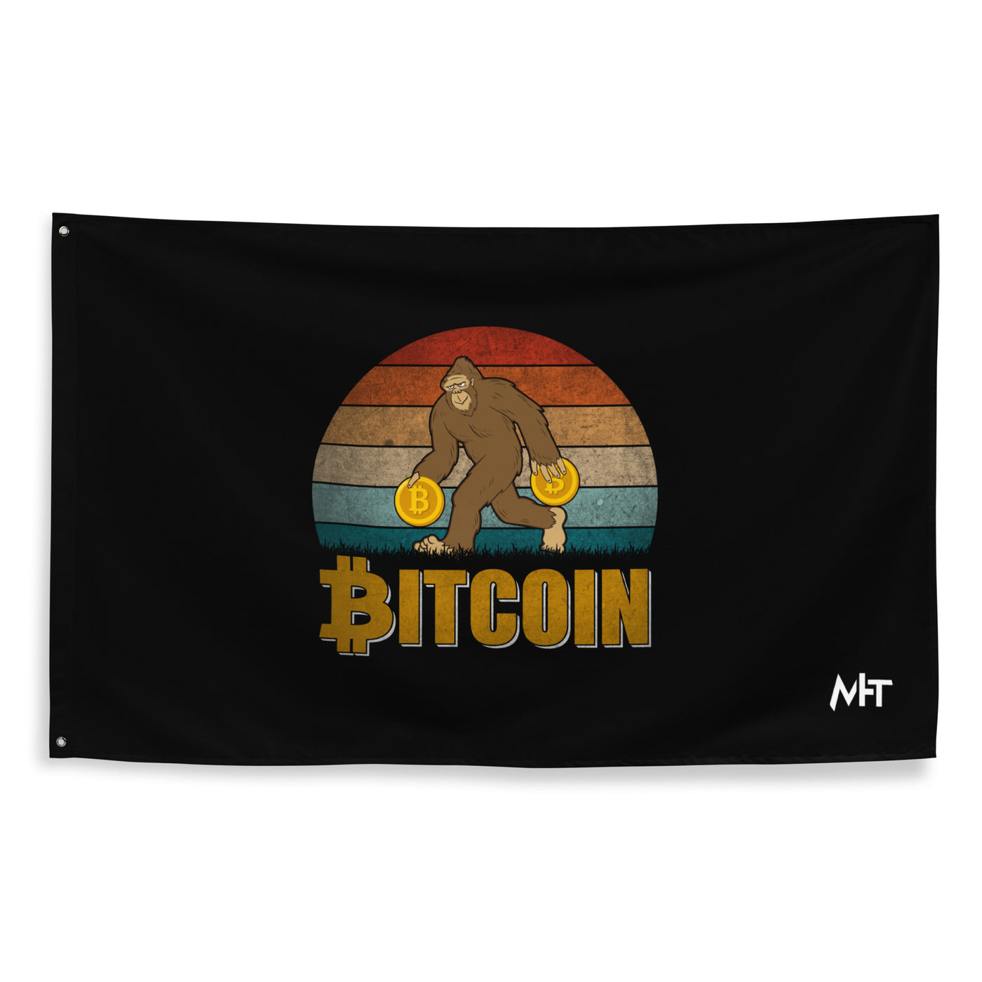 Bitcoin Ape - Flag