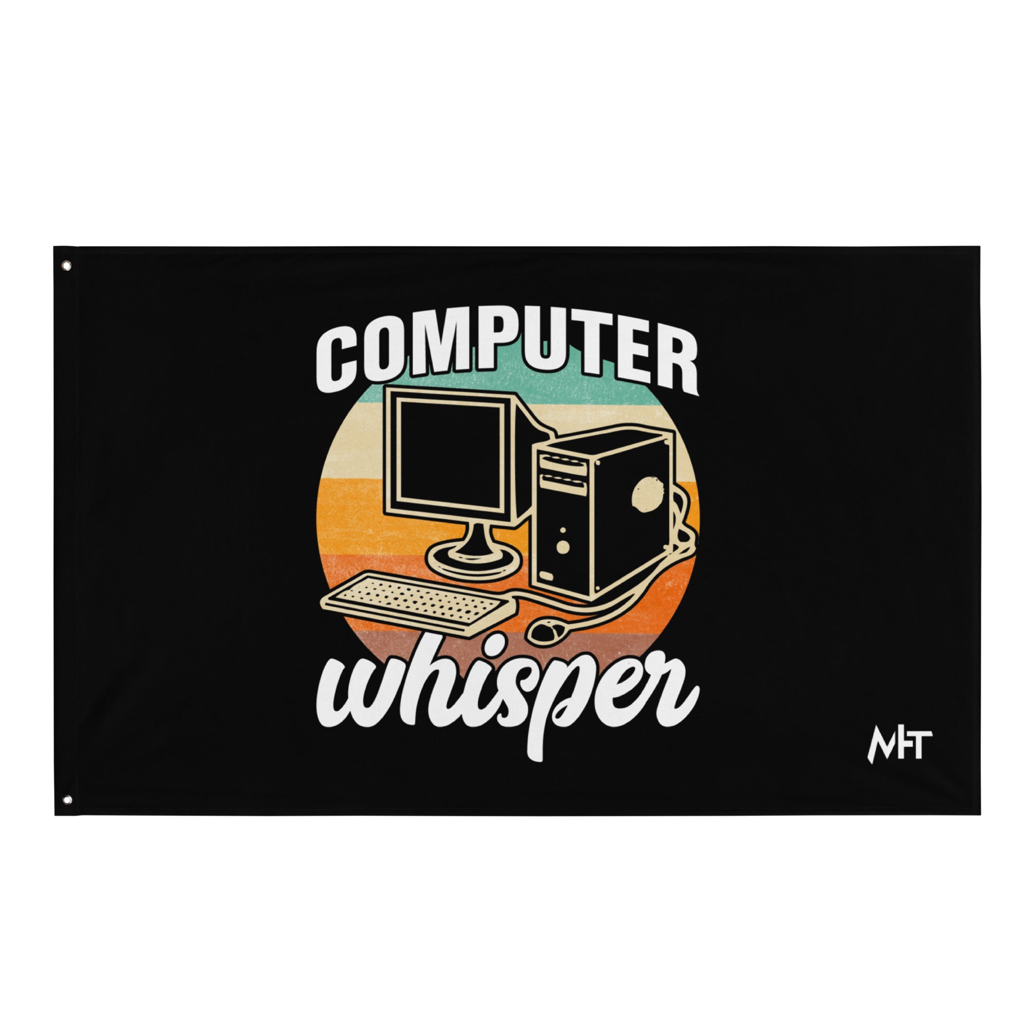 Computer Little Flags Computers whisper - Flag – MyHackerTech