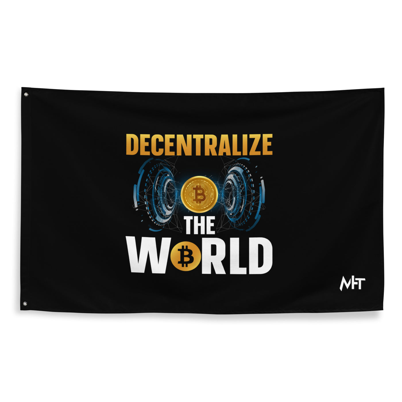 Decentralize the World - Flag