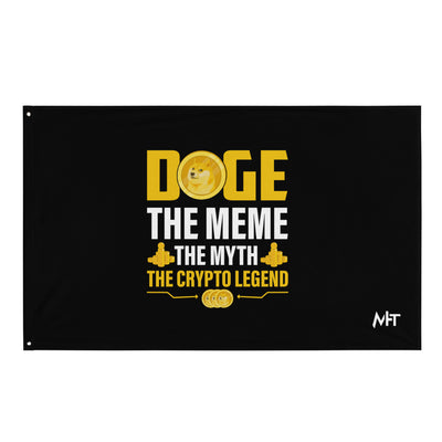 Doge the Meme, the Myth, the Crypto Legend - Flag