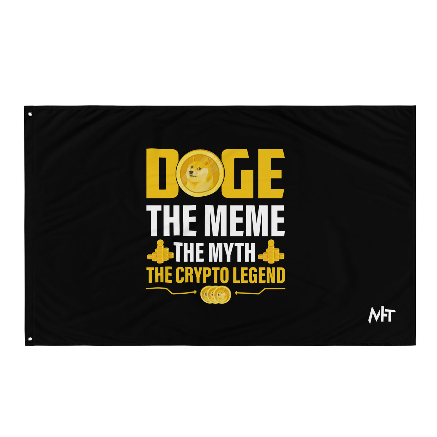 Doge the Meme, the Myth, the Crypto Legend - Flag