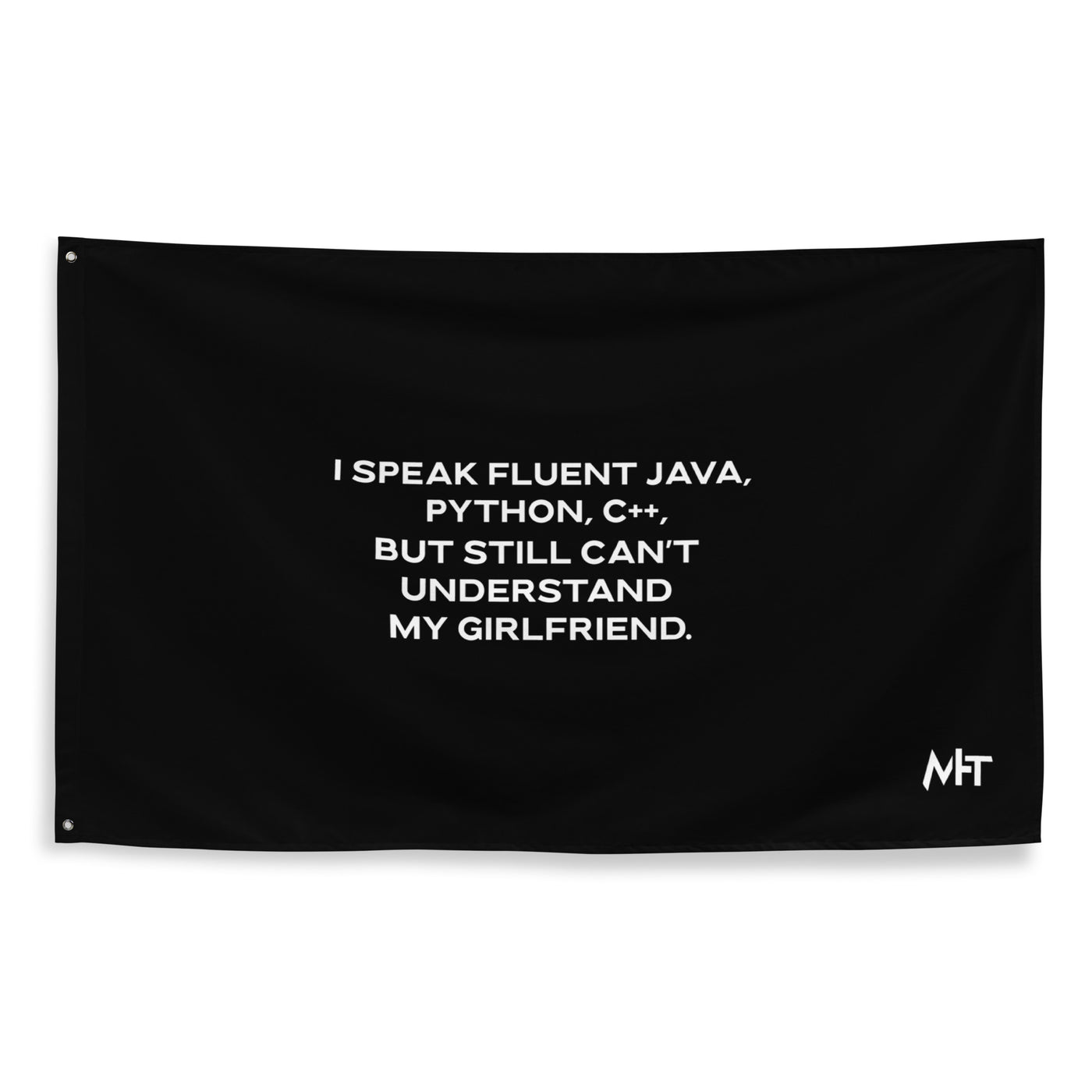 I Speak Fluent Java, Python, C++, but still can't understand my girlfriend V1 - Flag
