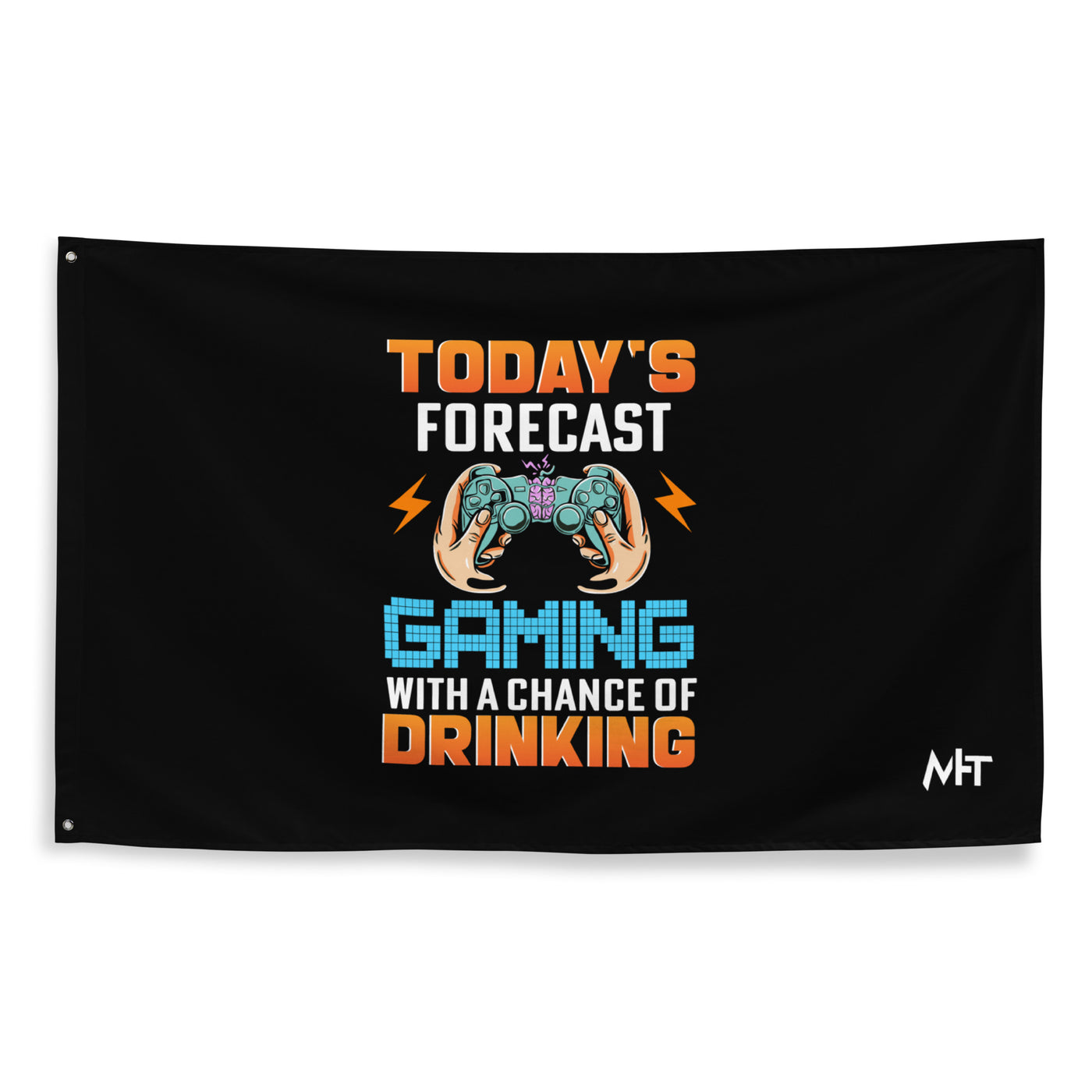 Today's Forecast; Gaming with a Chance of Drinking - Flag