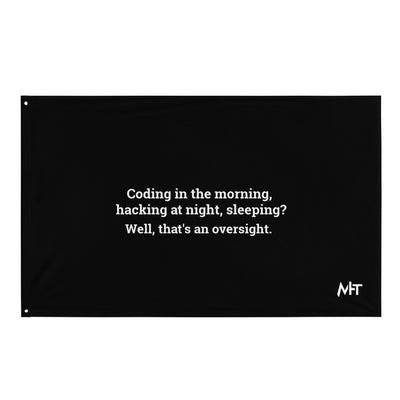 Coding in the morning, hacking at night - Flag