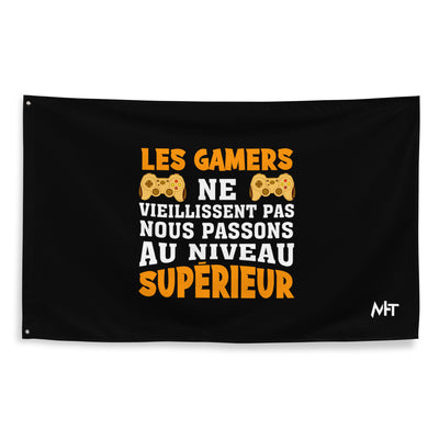 LES GAMERS PNE VIEILLISSENT PAS NOUS PASSONS AU NIVEAU SUPERIEUR - Flag