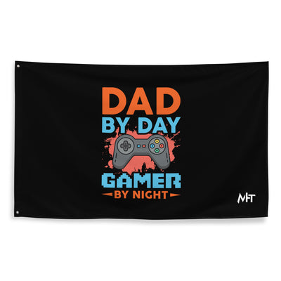 Dad by Day, Gamer by Night - Flag