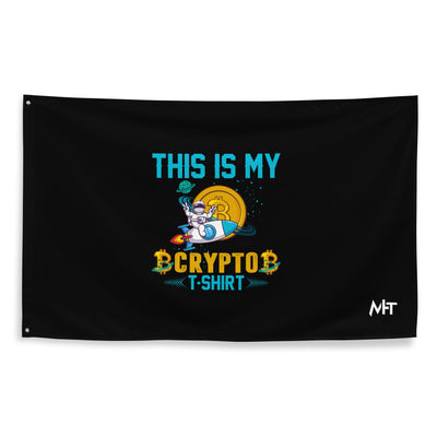 This is my Crypto T-shirt with Turtle Ninja and Missile - Flag