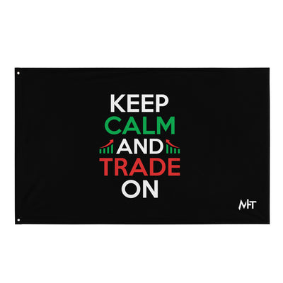 Keep Calm and Trade On - Flag