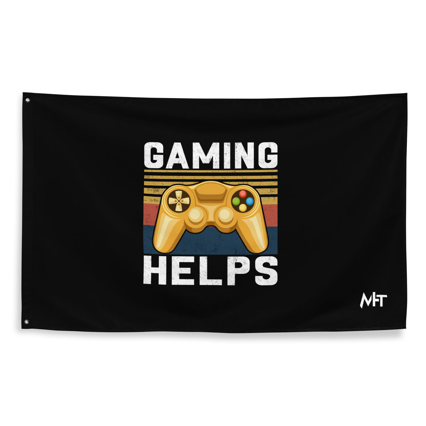 Gaming Helps - Flag