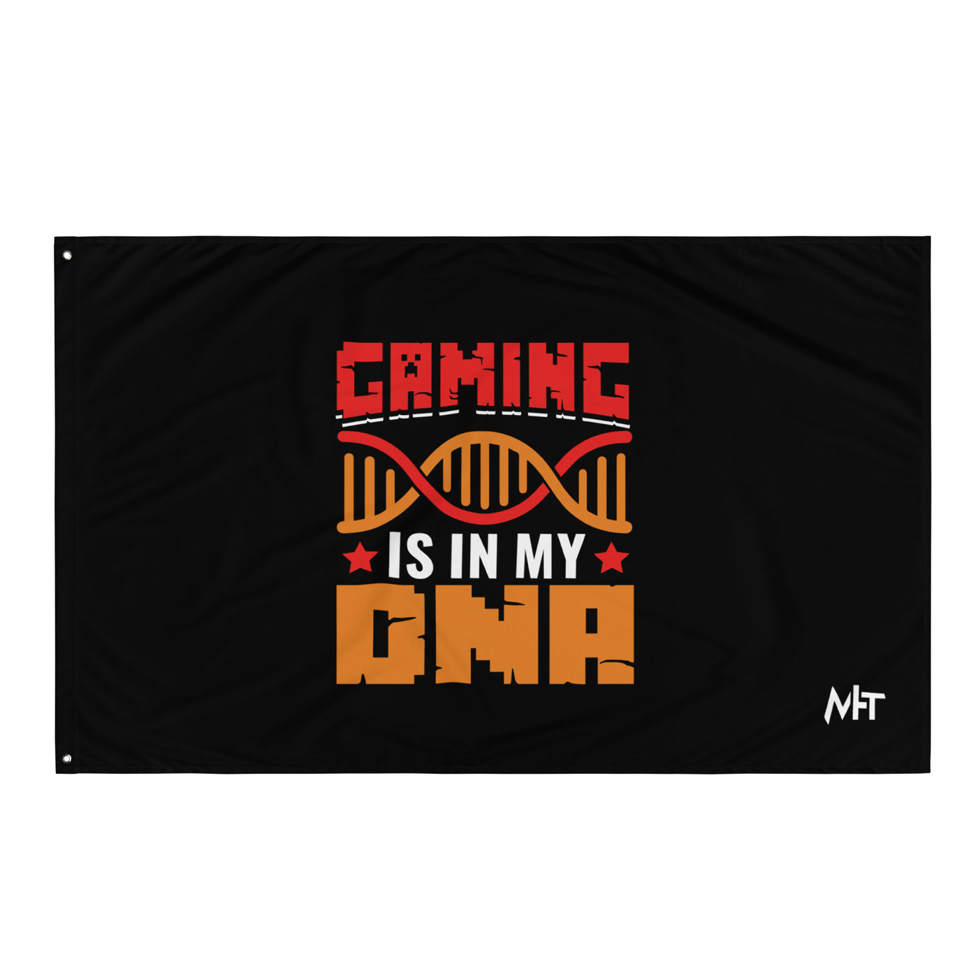 Gaming is in My DNA - Flag