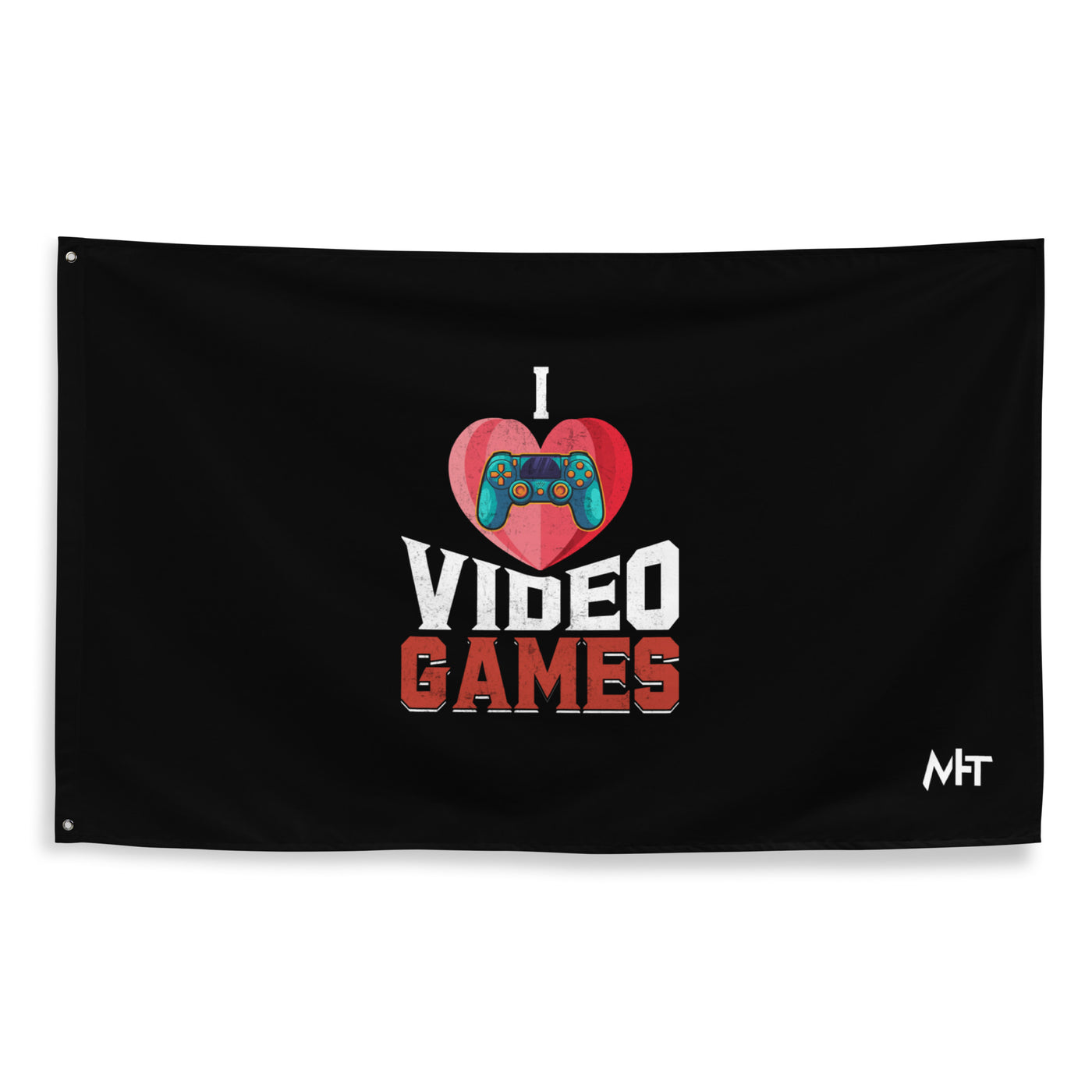 I love Video Games - Flag