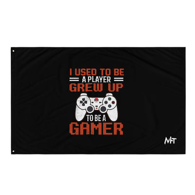 I Used to be a Player; Grew up to be a Gamer - Flag