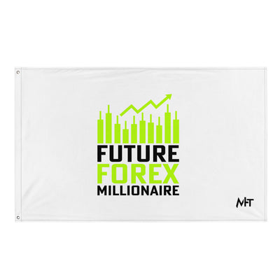 Future Forex Millionaire in Dark Text - Flag