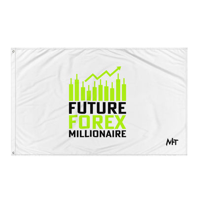 Future Forex Millionaire in Dark Text - Flag