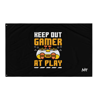 Keep Out Gamer At Play Rima 7 - Flag