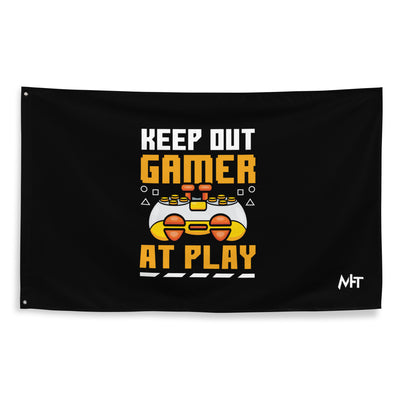 Keep Out Gamer At Play Rima 7 - Flag