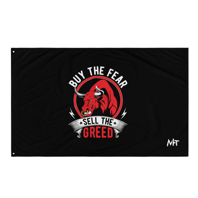 Buy the Fear; Sell the Greed - Flag