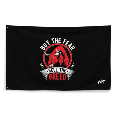 Buy the Fear; Sell the Greed - Flag