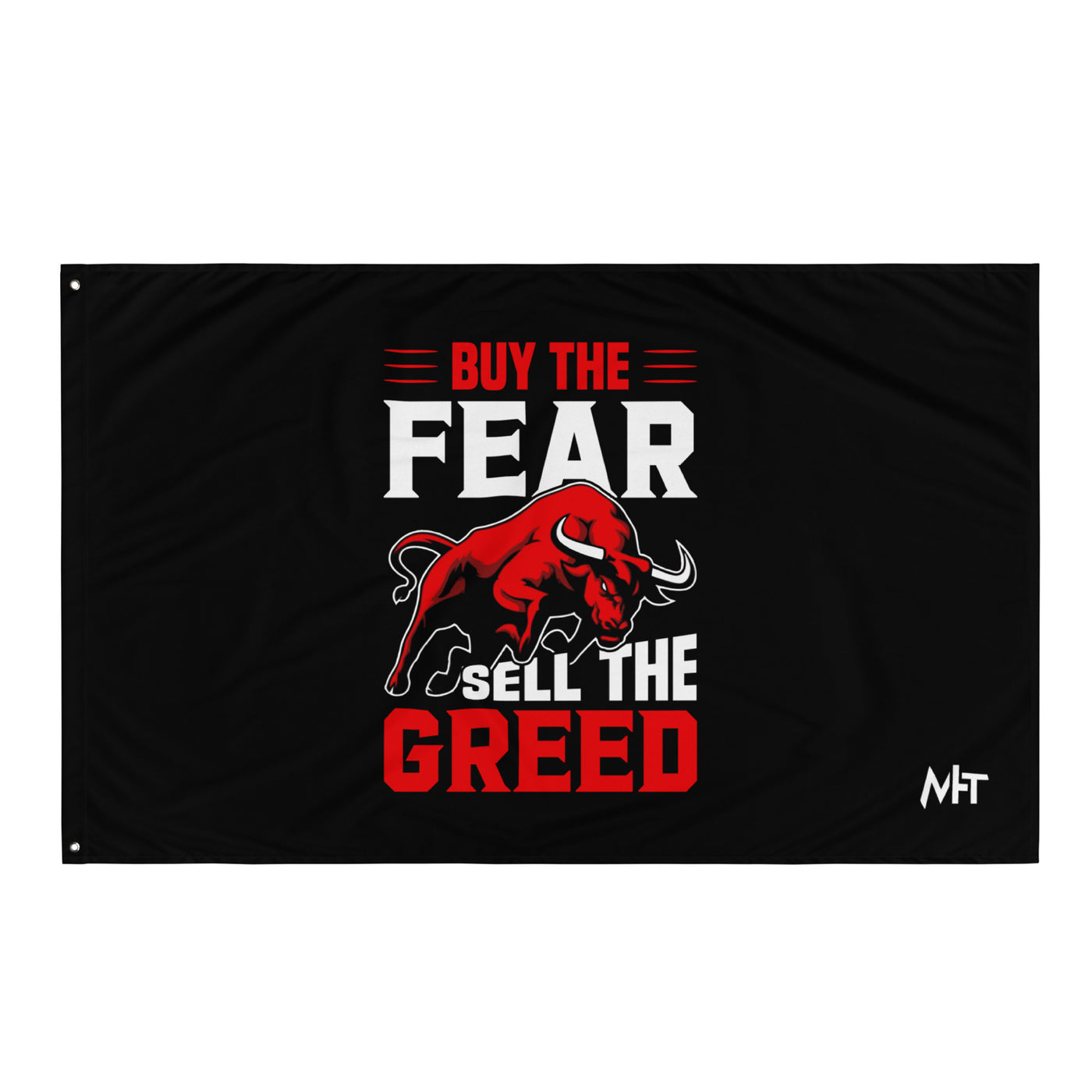 Buy the Fear; Sell the Greed V1 - Flag