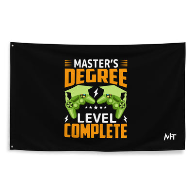 Master's Degree Level Complete - Flag