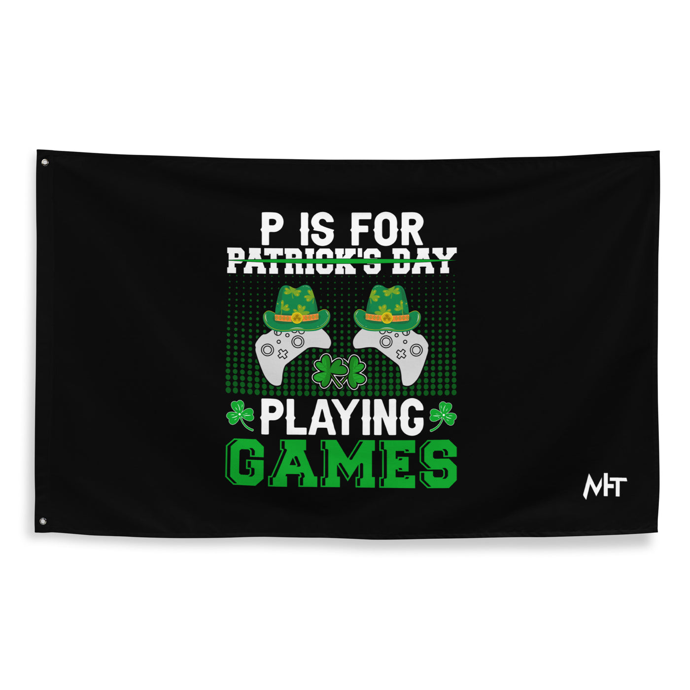 P is for "Playing Games" - Flag