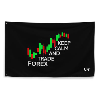 Keep Calm and Trade Forex - Flag