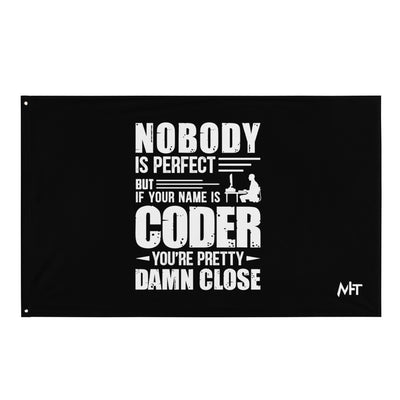 Coder Close to Perfect - Flag