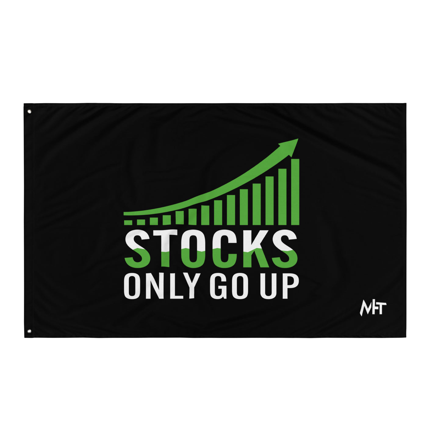 Stocks only Go up - Flag