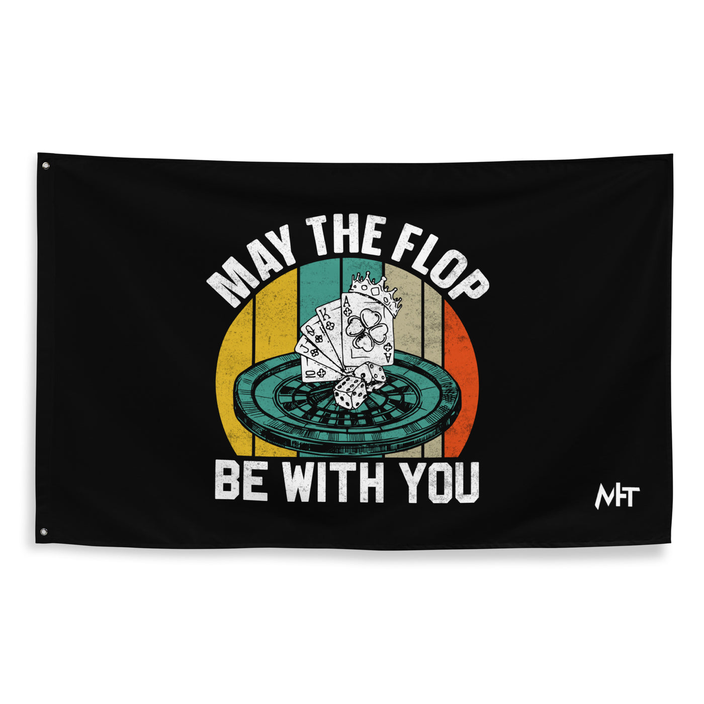 May the Flop be with you - Flag