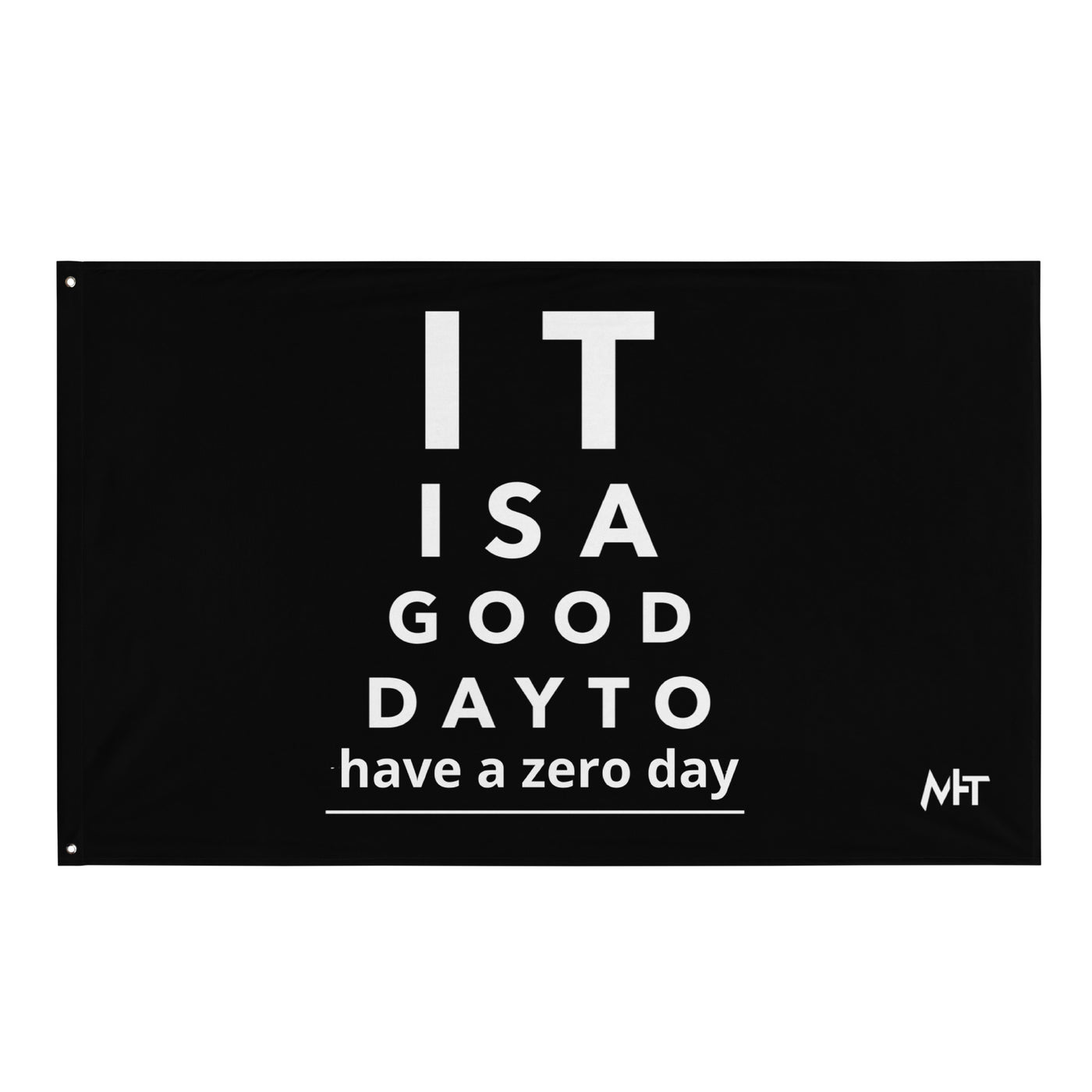 It is a good day to have a zero day - Flag