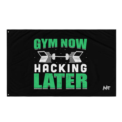 Gym now, hacking later - Flag