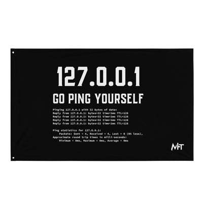 Go ping yourself - Flag