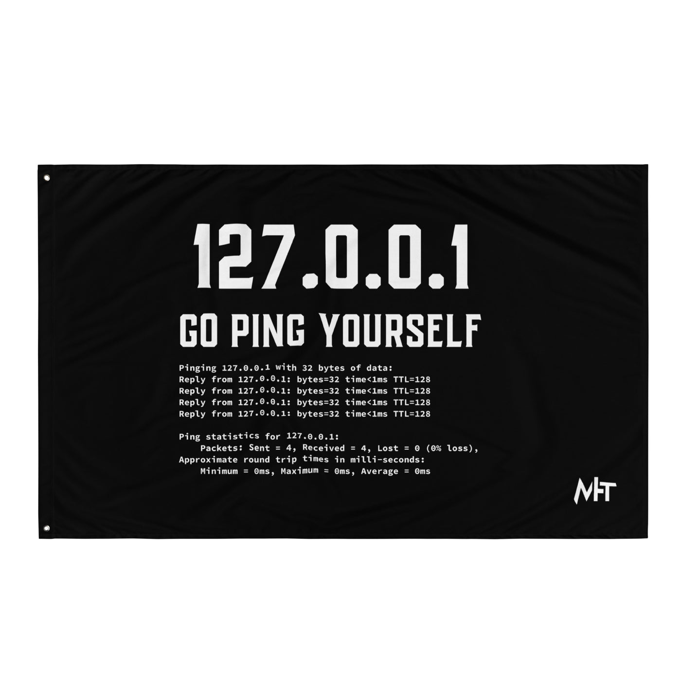 Go ping yourself - Flag
