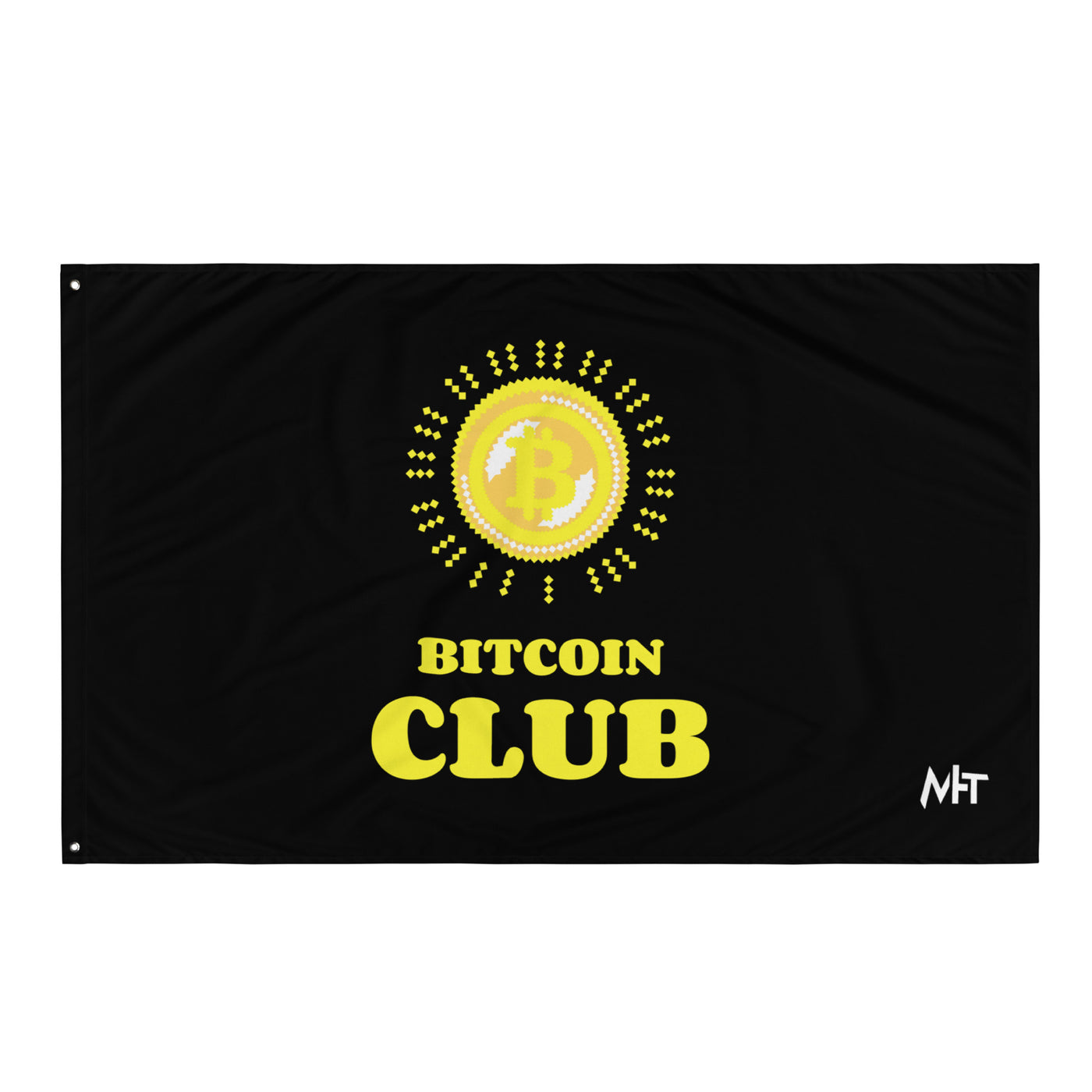 BITCOIN CLUB - Flag