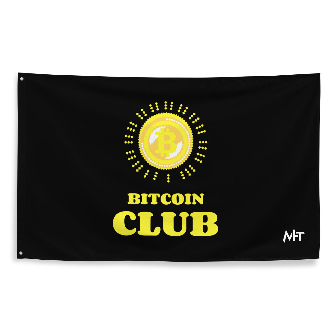 BITCOIN CLUB - Flag