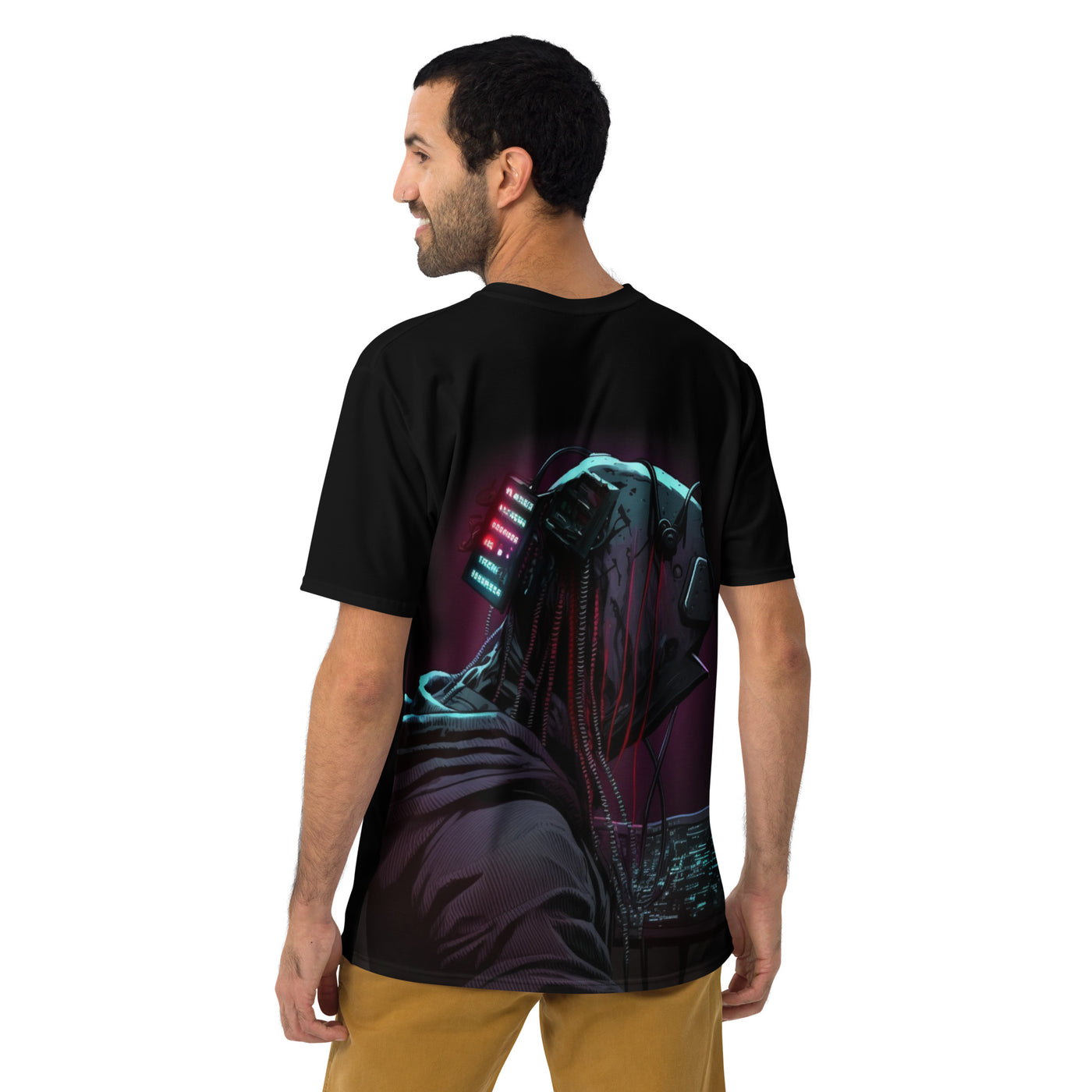 Cyberware assassin v3 - Men's t-shirt (back print)