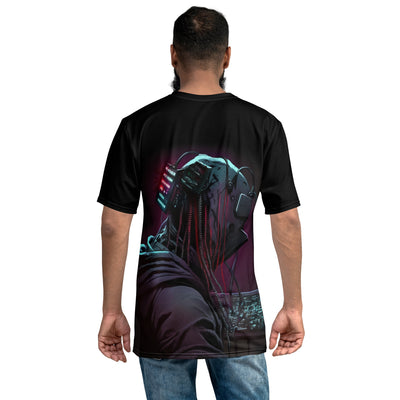 Cyberware assassin v3 - Men's t-shirt (back print)