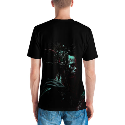 Cyberware assassin v7-  Men's t-shirt ( Back Print )