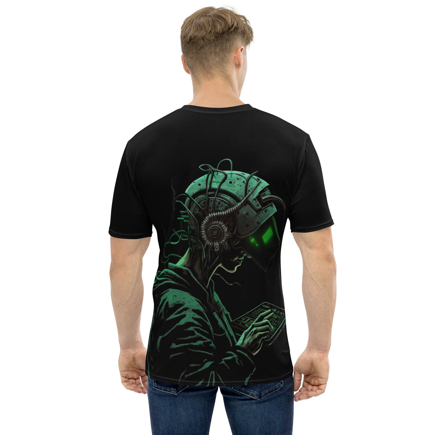 Cyberware assassin v8 - Men's t-shirt ( Back Print )