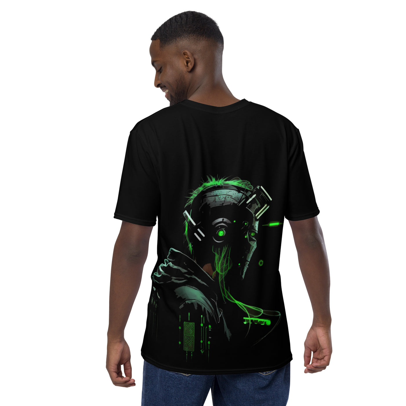 CyberWare Assassin V14 - Men's t-shirt ( Back Print )
