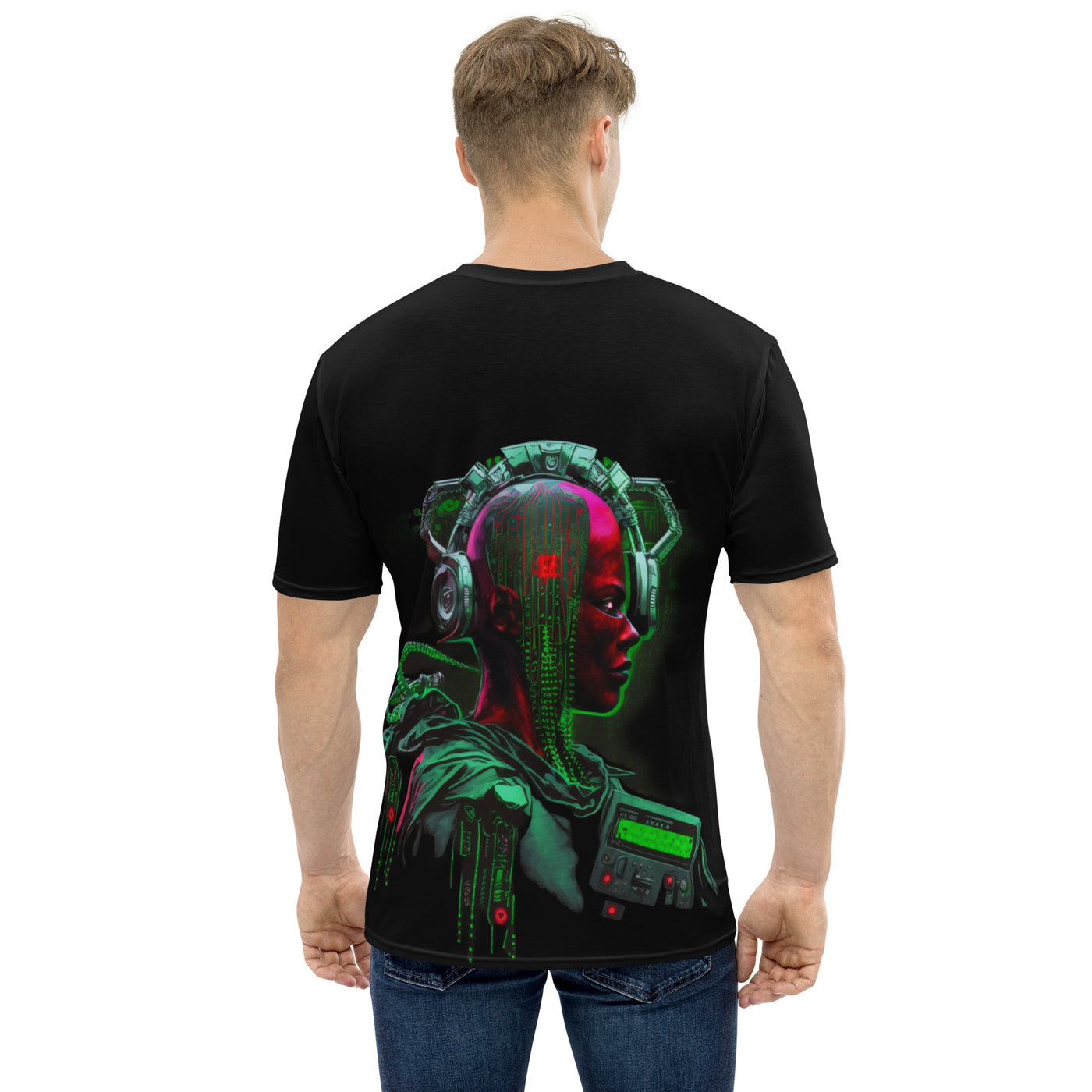 CyberWare Assassin V16 - Men's t-shirt ( Back Print )
